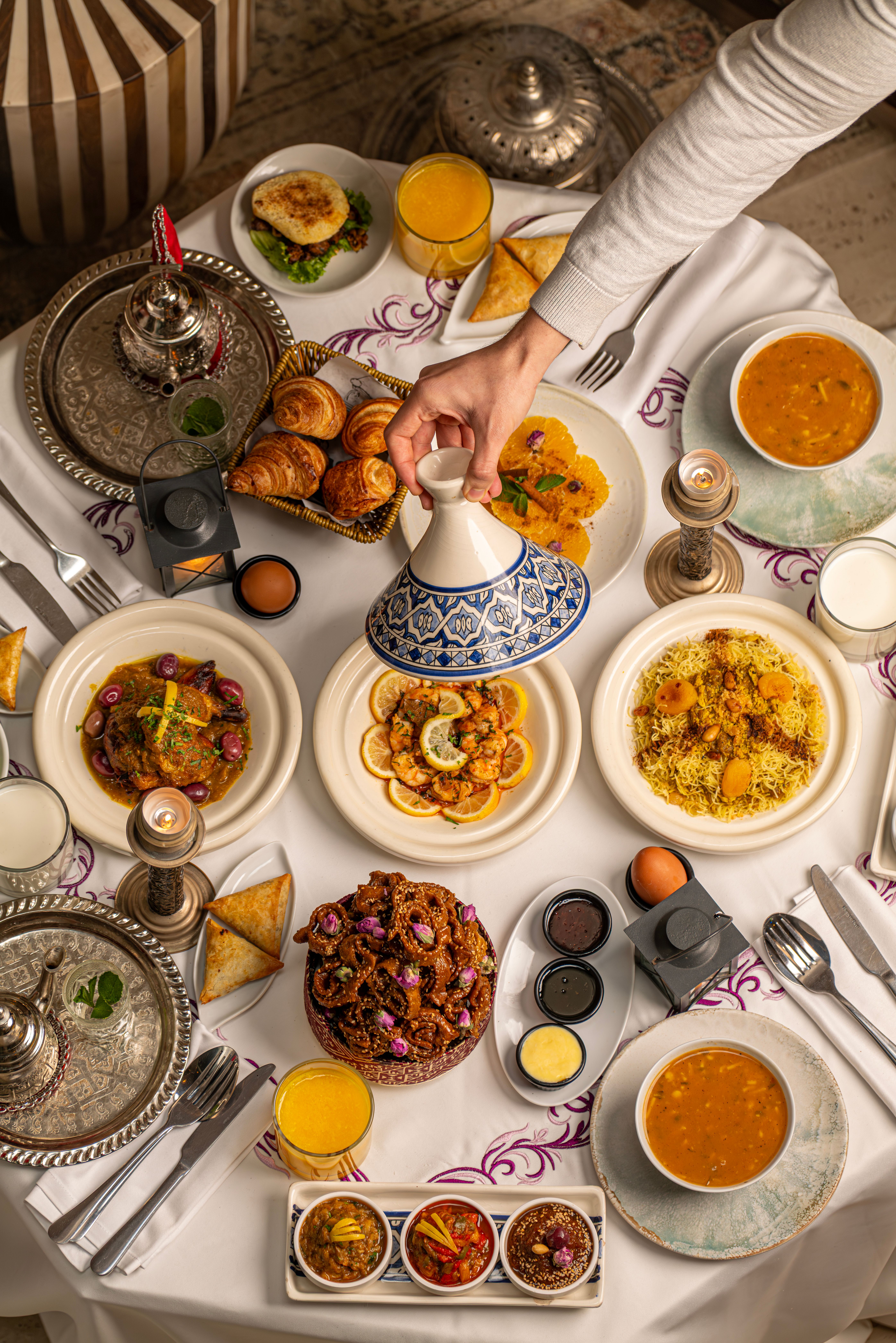 Table de cuisine marocaine